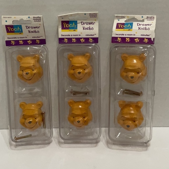 New Disney Winnie the Pooh Drawer Knobs - Picture 1 of 6